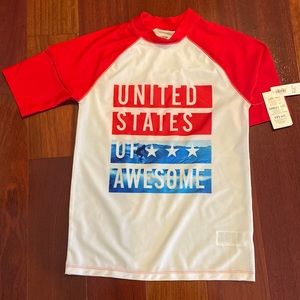 Youth swim shirt/rash guard